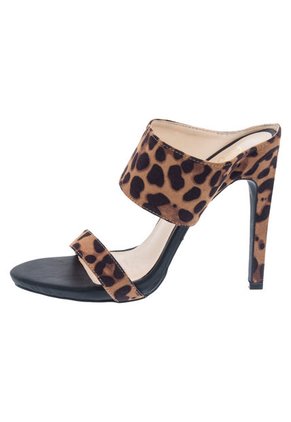 Sandalia Tacón Café Jennifer Lopez