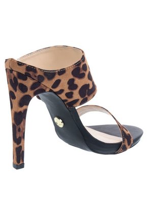 Sandalia Tacón Café Jennifer Lopez