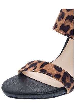 Sandalia Tacón Café Jennifer Lopez