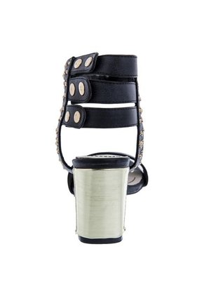 Sandalia Tacón Negro Jennifer Lopez