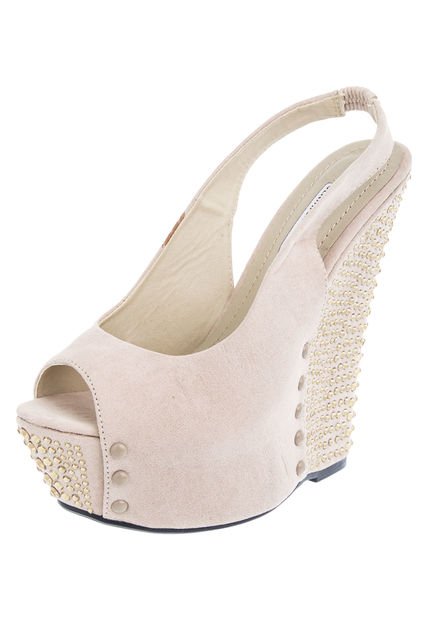 Sandalia Plataforma Jennifer Lopez Nude