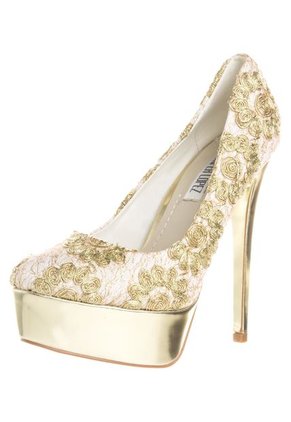 Tacón Alto Jennifer Lopez Dorado