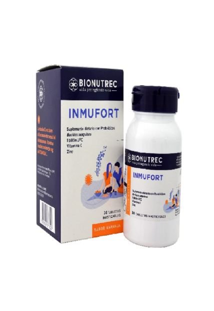 Bionutrec Inmufort Adulto Frasco X 30 Tabletas