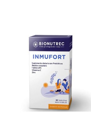 Bionutrec Inmufort Adulto Frasco X 30 Tabletas