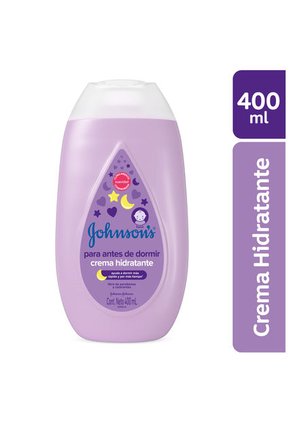 Crema Johnson Liquida Antes De Dormi Frasco 400 Ml