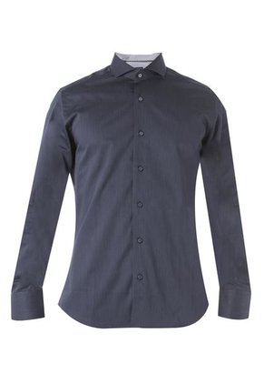 Camisa Jon Sonen Gris Oscuro