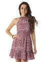 Vestido Jonathan Z Vinotinto-Rojo-Beige de Jonathan Z