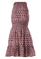 Vestido Jonathan Z Vinotinto-Rojo-Beige de Jonathan Z