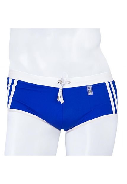 Traje de Baño Jor Azul Rey-Blanco
