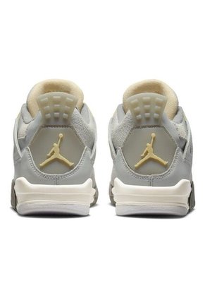 Tenis Mujer Jordan Air Jordan 4 Retro Se Bg Gs - Gris