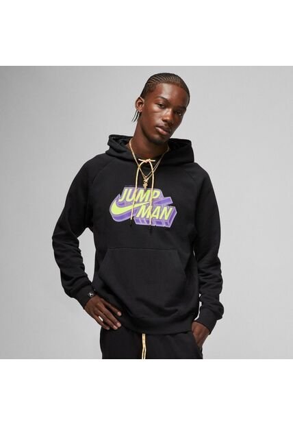 Buzo Hombre Jordan Jumpman Fleece Pull-Over Negro