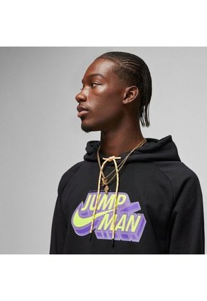 Buzo Hombre Jordan Jumpman Fleece Pull-Over Negro