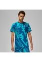 Camiseta Hombre Jordan Essential All Over Print Crew Azul de Jordan