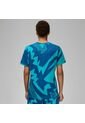 Camiseta Hombre Jordan Essential All Over Print Crew Azul de Jordan