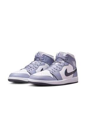 Tenis Hombre Lifestyle Air Jordan 1 Mid Blanco