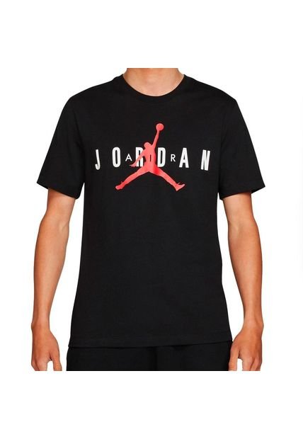 Camiseta Nike Jordan Air Wordmark-Negro - Compra Ahora | Dafiti Colombia