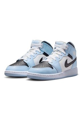 Tenis Mujer Air Jordan 1 Mid - Azul