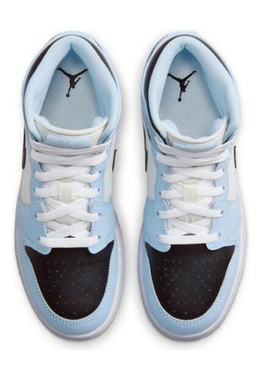 Tenis Mujer Air Jordan 1 Mid - Azul