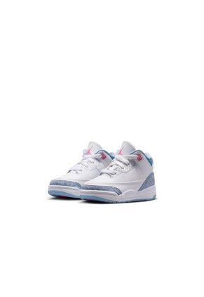 Tenis Unisex Niño Lifestyle Jordan 3 Retro Blanco/Azul
