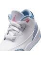 Tenis Unisex Niño Lifestyle Jordan 3 Retro Blanco/Azul de Jordan