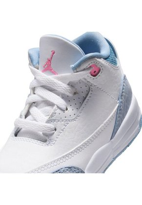 Tenis Unisex Niño Lifestyle Jordan 3 Retro Blanco/Azul