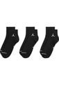 Medias Deportivas Hombre Jordan Everyday Cush Poly Ankle 3 Negro de Jordan