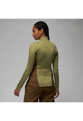 Camiseta Manga Larga Mujer Jordan 23 Rib Quarter Zip