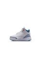 Tenis Unisex Niño Lifestyle Jordan 3 Retro Blanco/Azul de Jordan