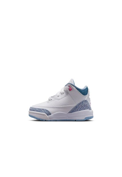 Tenis Unisex Niño Lifestyle Jordan 3 Retro Blanco/Azul