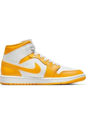 Tenis Mujer Air Jordan 1 Mid Y/C Amarillo