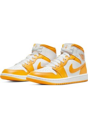 Tenis Mujer Air Jordan 1 Mid Y/C Amarillo