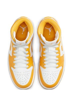 Tenis Mujer Air Jordan 1 Mid Y/C Amarillo