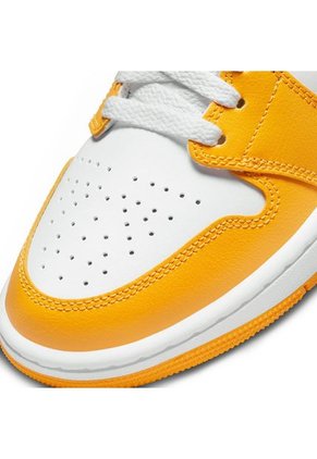 Tenis Mujer Air Jordan 1 Mid Y/C Amarillo