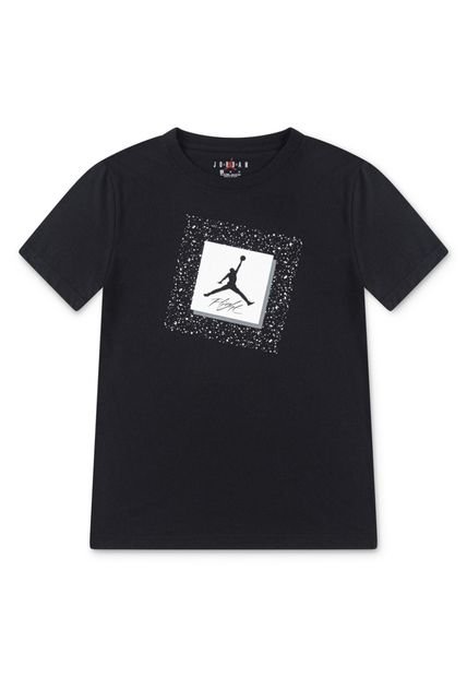 Camiseta Niños Air Jordan 4 Negro