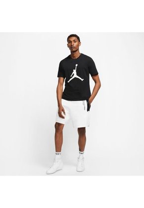 Camiseta Hombre Jordan Brand Jumpman Crew-Gris Oscuro-Gris Oscuro-Negro