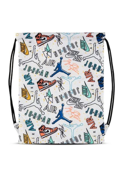 Gym Sack Niños Jordan Blanco