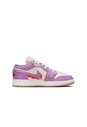 Tenis Unisex Niño Lifestyle Air Jordan 1 Low SE Morado
