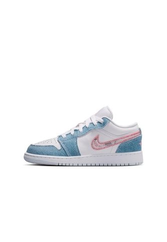 Tenis Niños Air Jordan 1 Low SE Azul Jordan