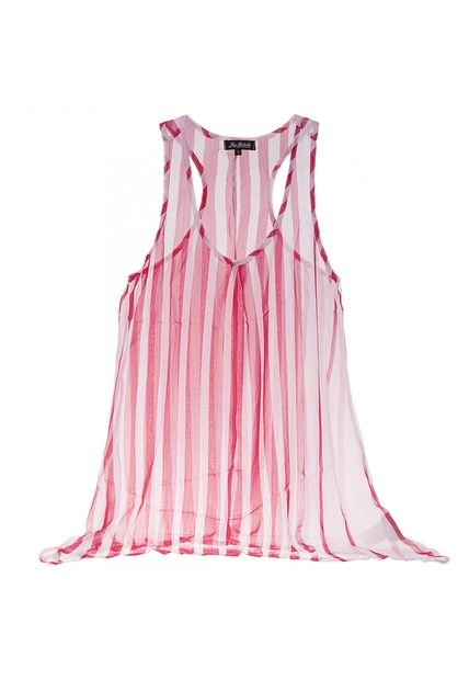 Top Mujer Joy Michelle Fucsia-Blanco