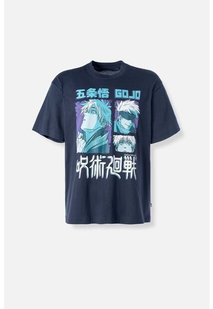 Camiseta De Jujutsu Kaisen Relax Fit Para Hombre L