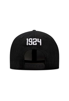 GORRA JUNIOR FC OFICIAL NEGRO PLANA
