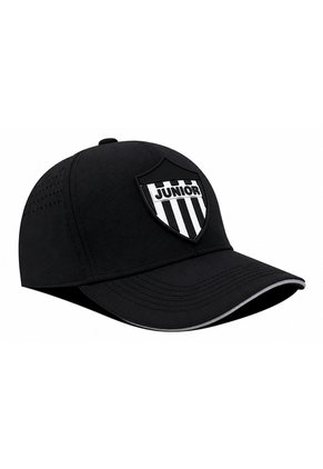 Gorra Junior FC Oficial Deportiva Negra Oto-106
