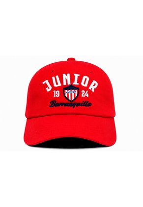 Gorra Junior FC Oficial Dad Cap Roja Oto-103