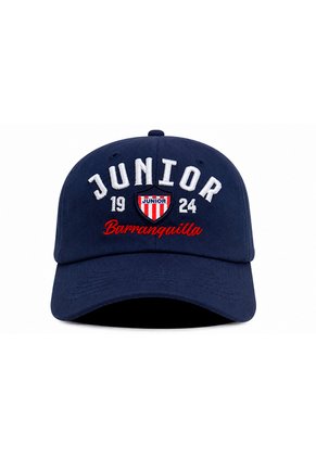Gorra Junior FC Oficial Dad Cap Azul Oscuro Oto-103