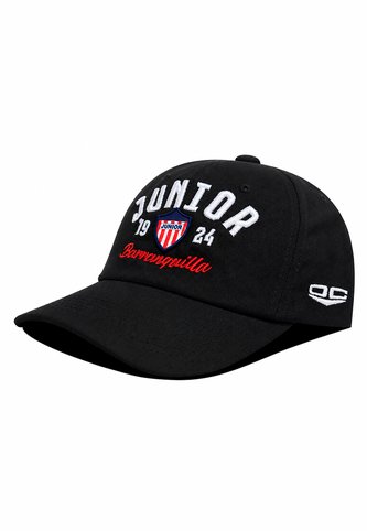 Gorra Junior FC Oficial Dad Cap Negra Oto-103 Junior FC