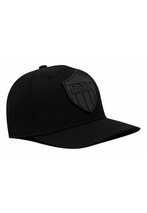 Gorra Junior FC Oficial Negra Tono A Tono