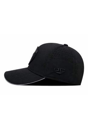 Gorra Junior FC Oficial Deportiva Negra Tono A Tono Oto-106