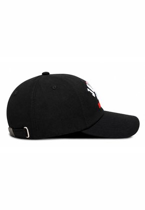 Gorra Junior FC Oficial Dad Cap Negra Oto-103