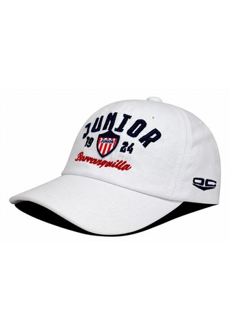 Gorra Junior FC Oficial Dad Cap Blanco Oto-103 Junior FC
