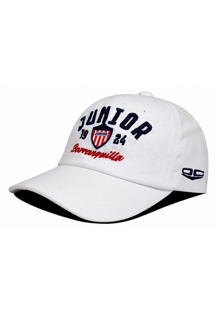 Gorra Junior FC Oficial Dad Cap Blanco Oto-103